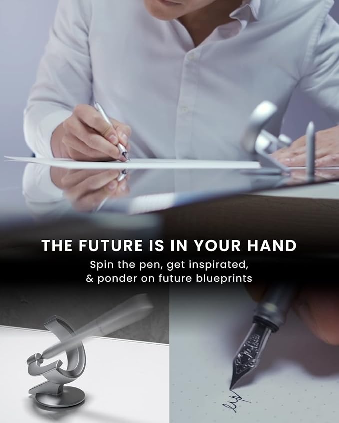 novium Hoverpen Future - Luxury Fountain Pen & Rollerball Pen All-In Gift Box